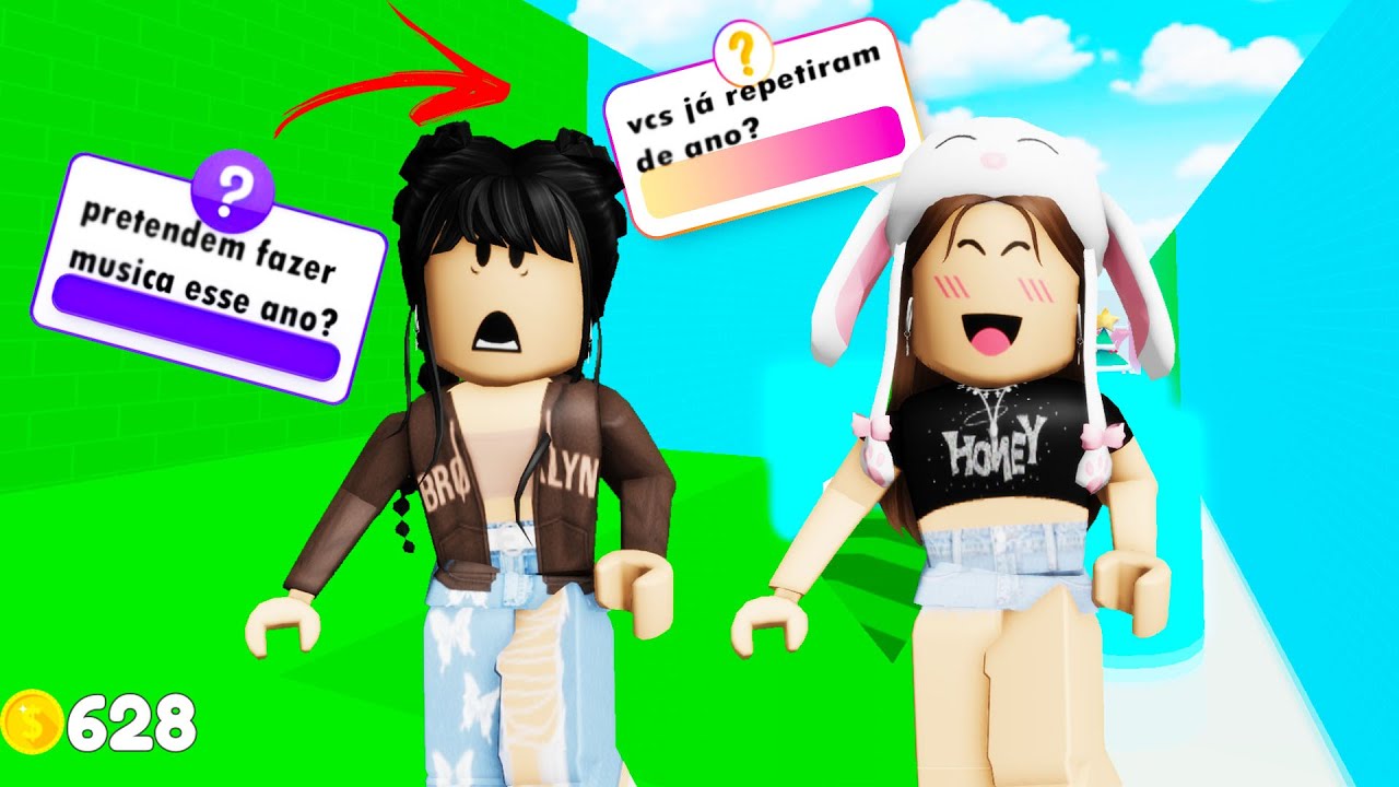 JUJU E MILLY RESPONDENDO PERGUNTINHAS DE VOCÊS! - Roblox - Historinhas - Brookhaven RP🏡