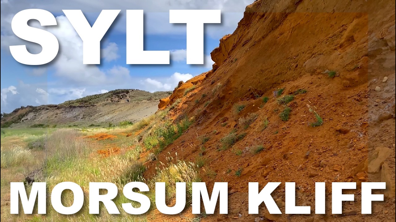Sylt: Morsum Kliff Nationales Geotop ☀️❤️ Impressionen Sommer 2025 [4K UHD]