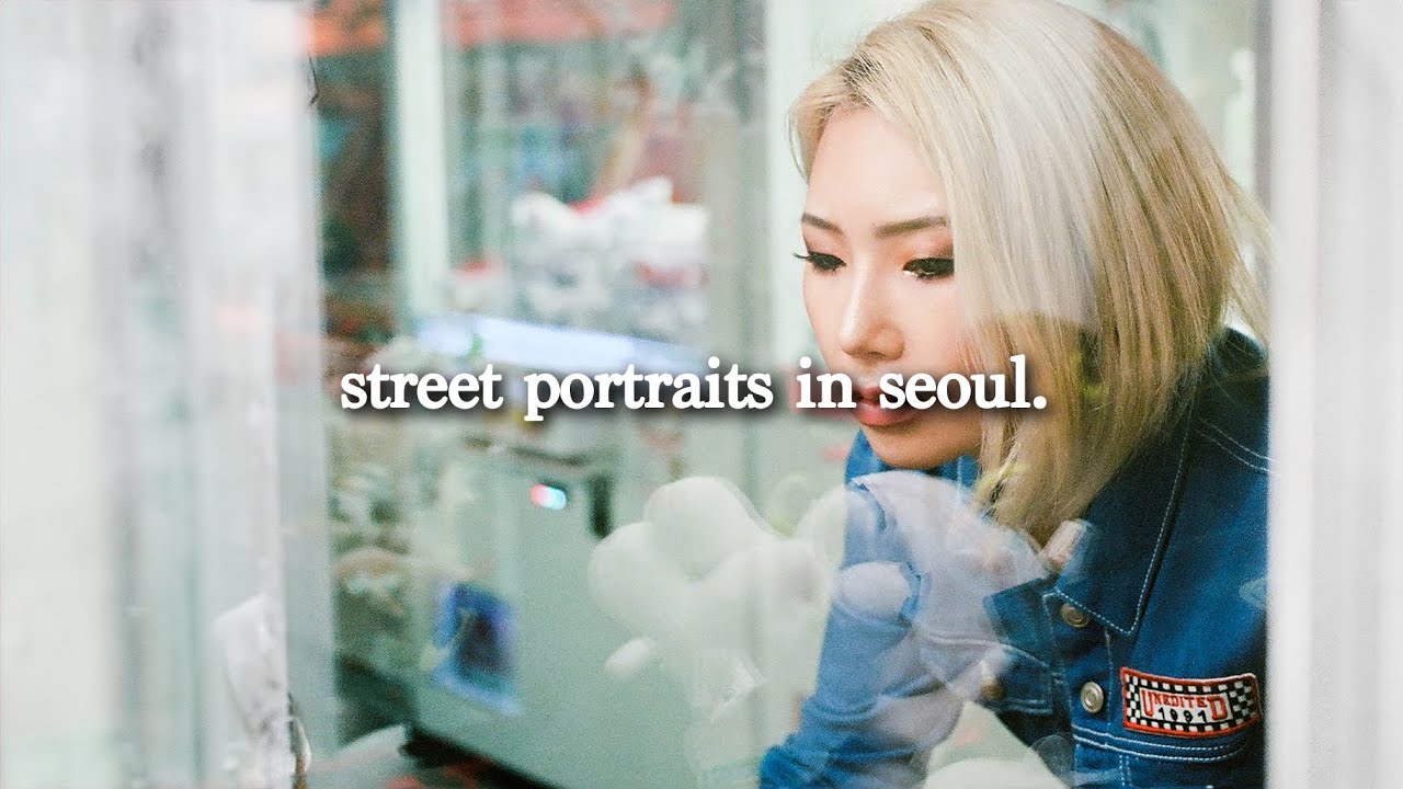 medium format street portraits in seoul | Mamiya RB67