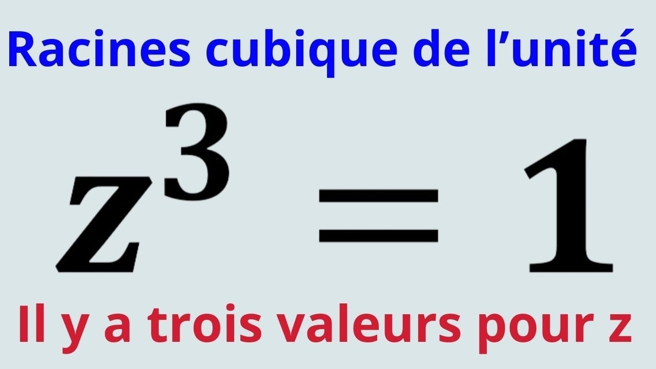 Racines n-ième d'un nombre complexe