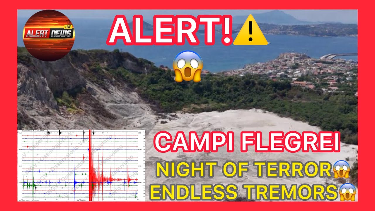 🚨 Campi Flegrei, notte di TERRORE: oltre 40 scosse fino a M4.0! | 01/09/2025