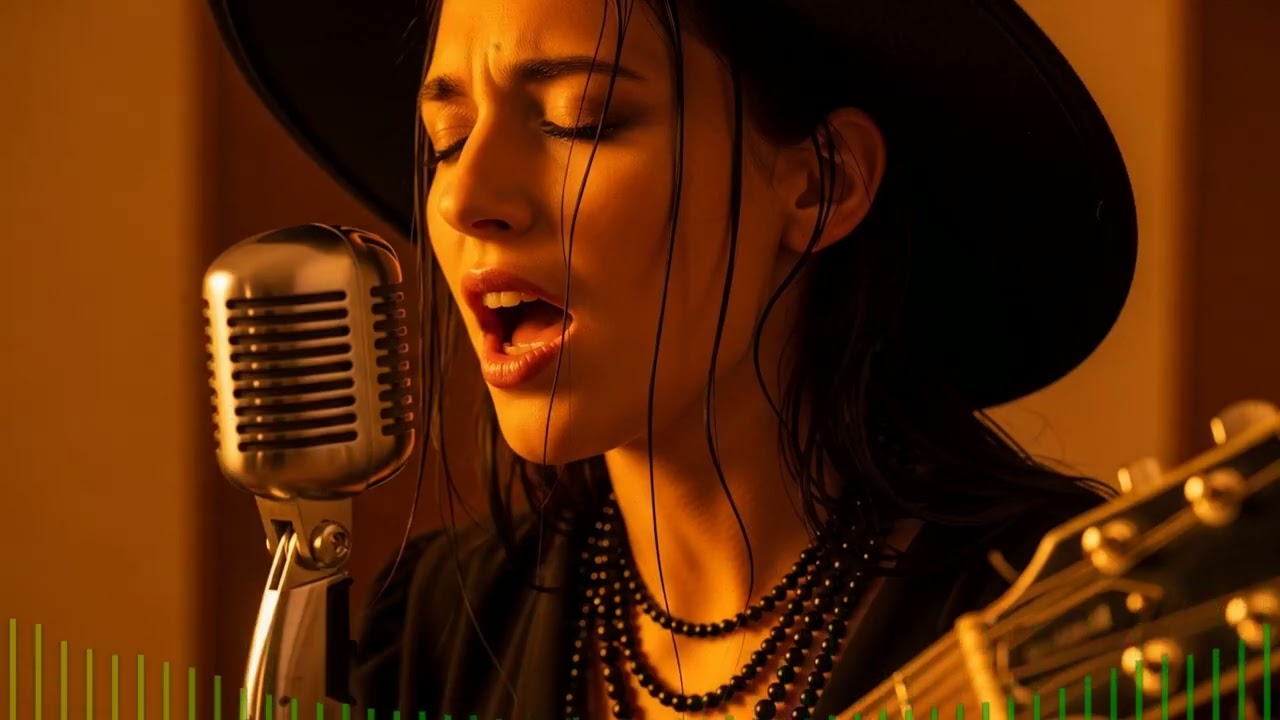 Amy Winehouse and Janis Joplin Style Raw Blues Guitar and Gritty Vocal Session