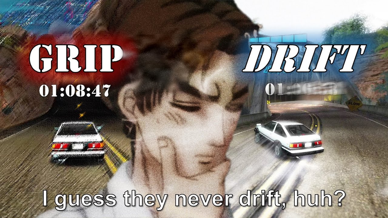 GRIP or DRIFT: Which is Faster? | Need For Speed Carbon with Initial D AE86