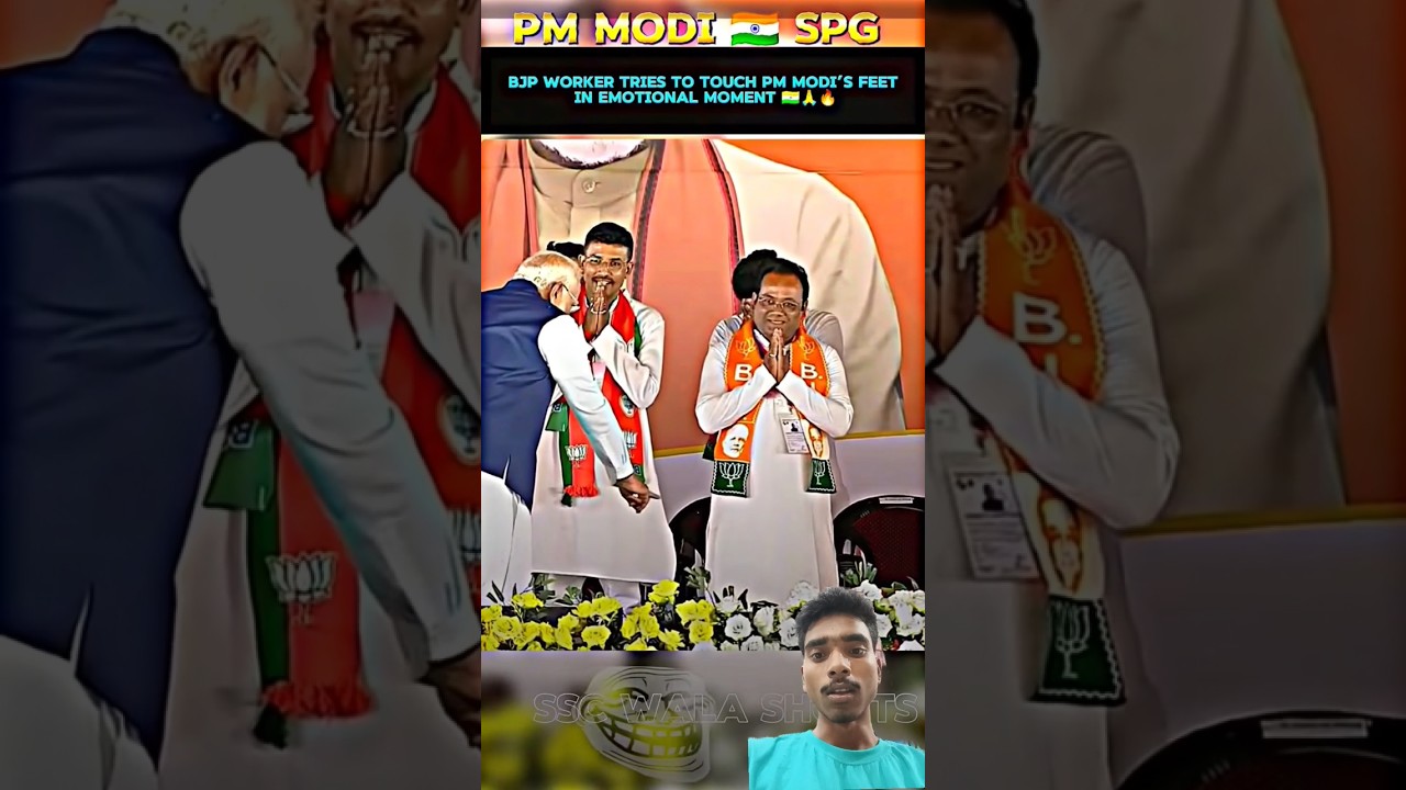 PM Modi BJP worker ko respect karta hai #shorts #viral #youtubeshorts #viralvideo