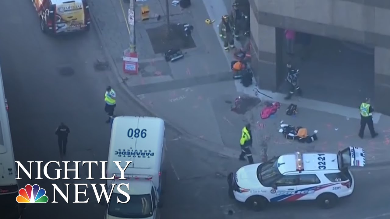 At Least 9 Dead, 16 Injured In Toronto After Van Strikes Pedestrians | NBC Nightly News