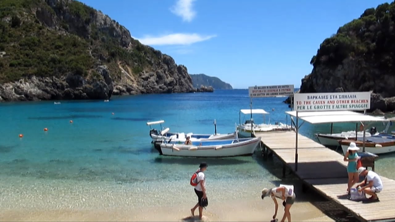 Sea Trip to Grottos of Paleokastritsa Corfu Greece