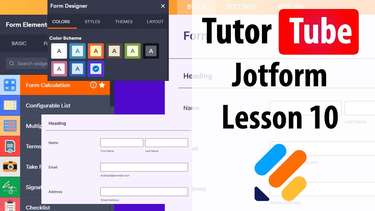 Jotform - Урок 10 - Поле 