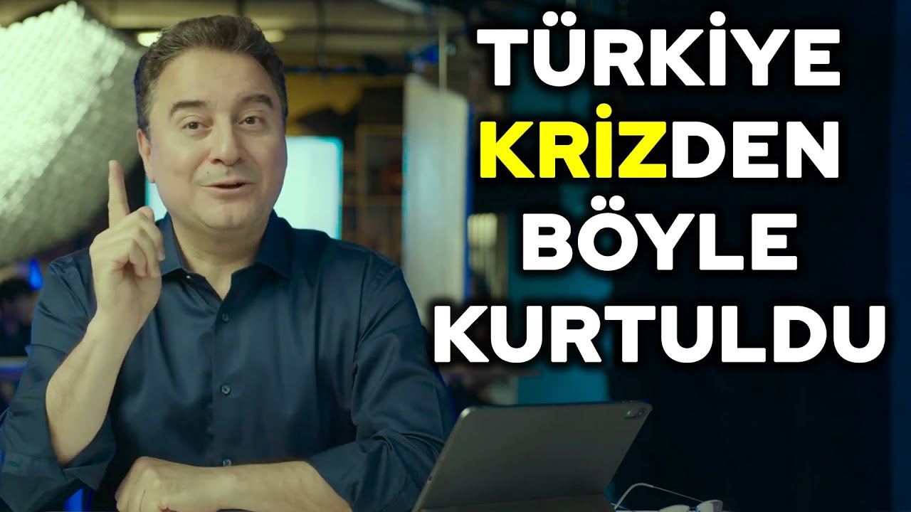 Ali Babacan Türkiye'yi 2001 ekonomik krizinden nasıl kurtardığını anlatıyor
