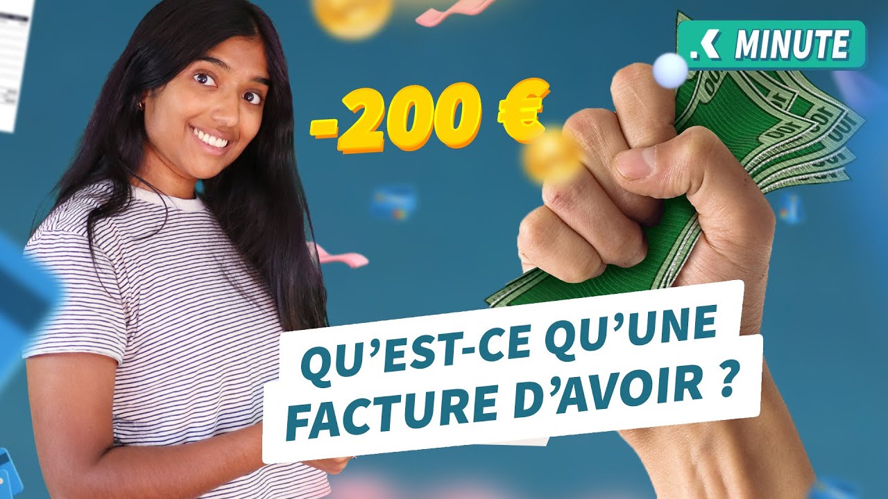 Qu’est-ce qu’une facture d’avoir ?