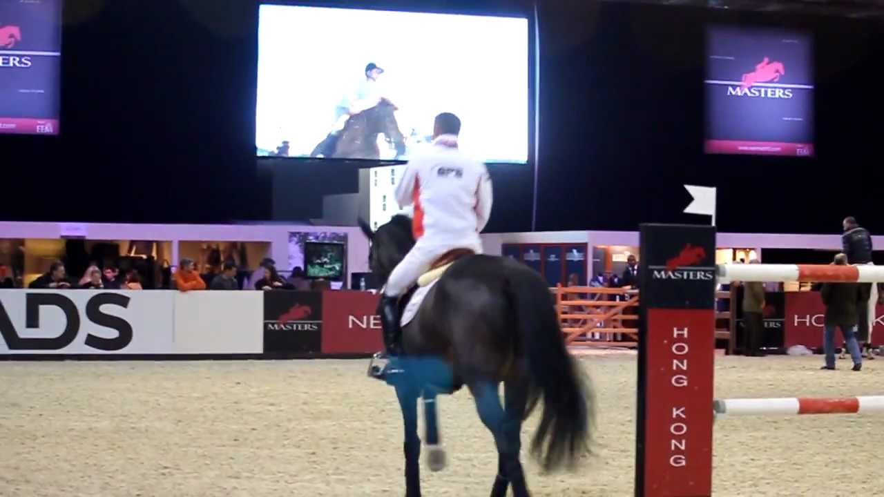 Eric Lamaze Herald 3 Paddock CSI5* Le Figaro Gucci Masters 02dec2011