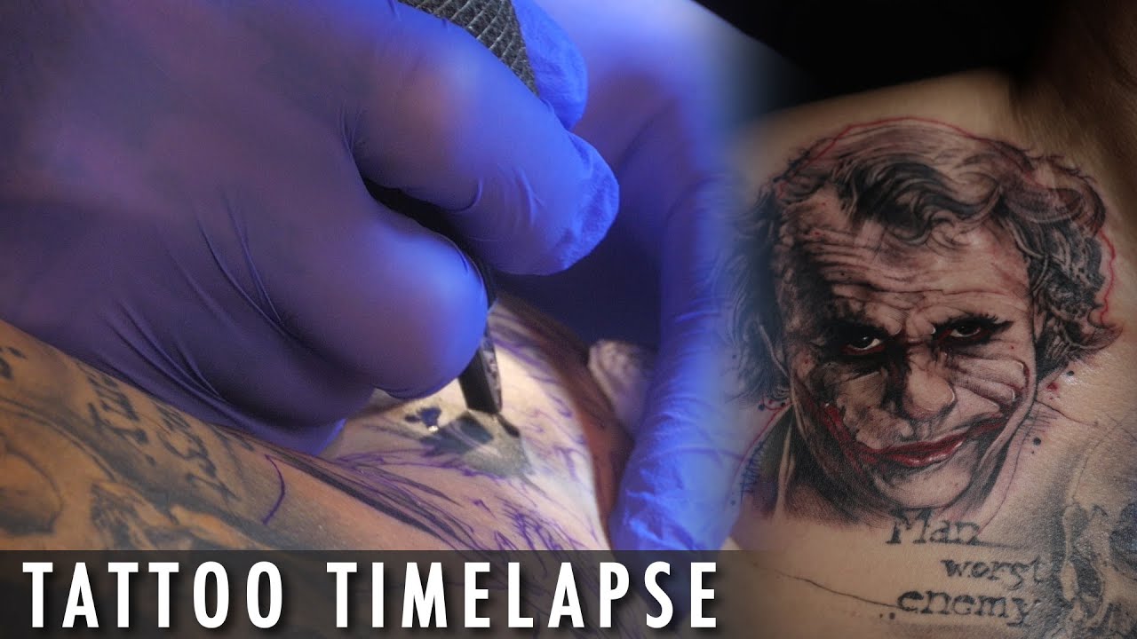 Tattoo Timelapse - Alvin Chong