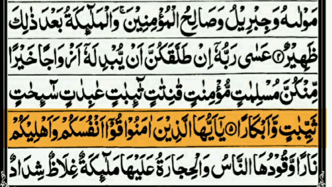 Surah At-Tahrim Full | Powerful Recitation A Call to Purity & Repentance 🌙📿 Qari saleem ullhaki awaz