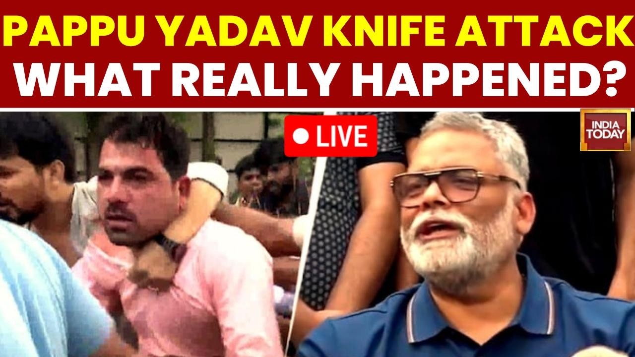 LIVE: Knife Attack Claim On Pappu Yadav LIVE | Attacker Speaks To India Today | Breaks Silence LIVE