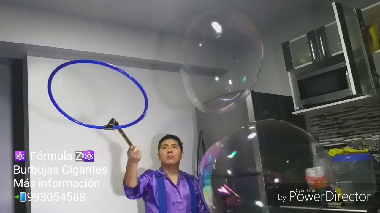 BURBUJAS GIGANTES (Burbujini Show Magic)