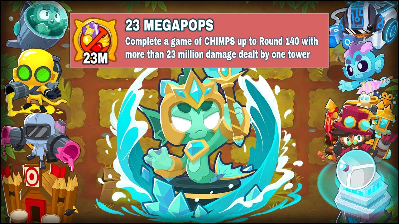 Popseidon - 23 Megapops Round 140 Run