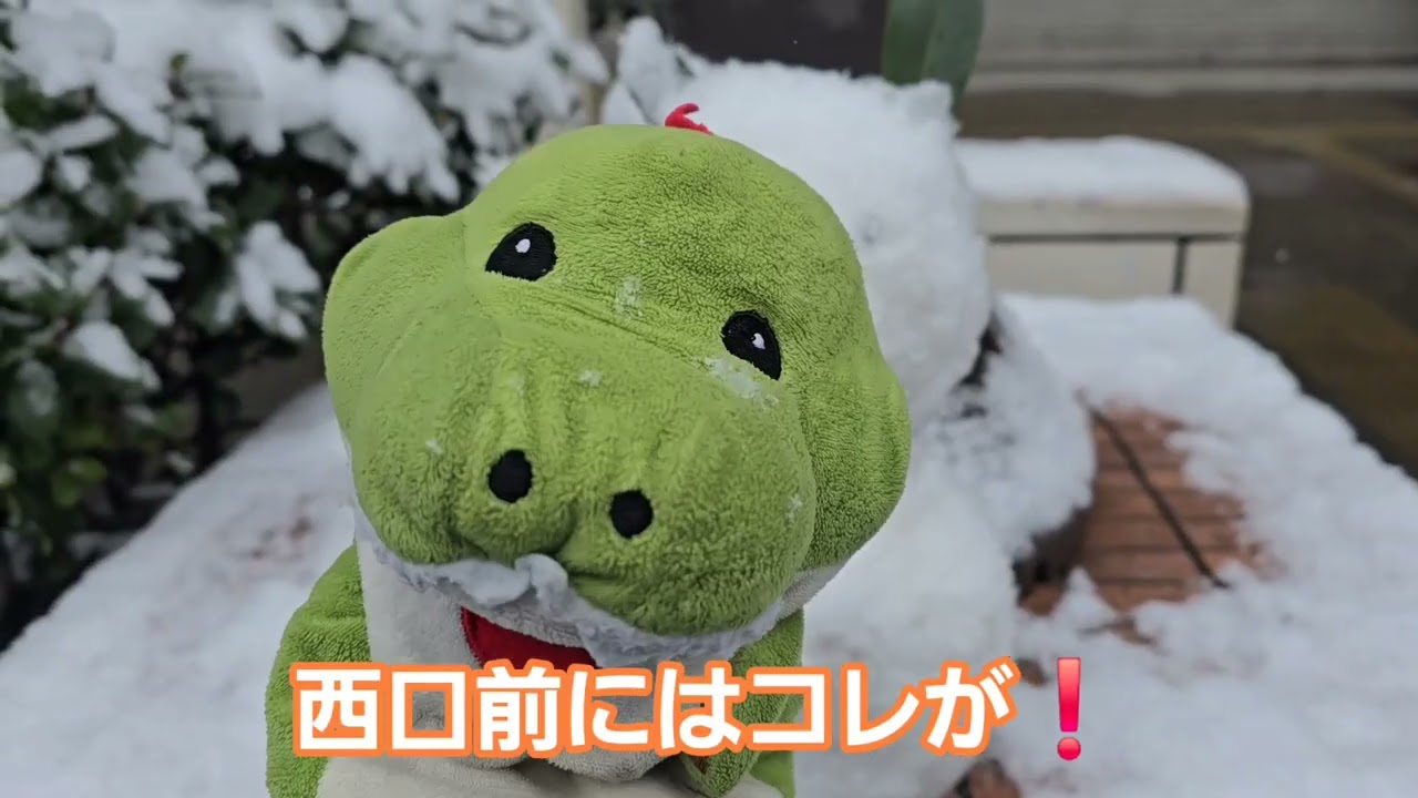わにっき。13日目。雪の池袋編　@わにっき 