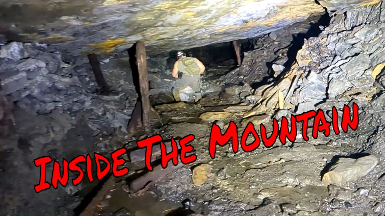 Exploring Under A Mountain In PA./Old Mine With Cool Items