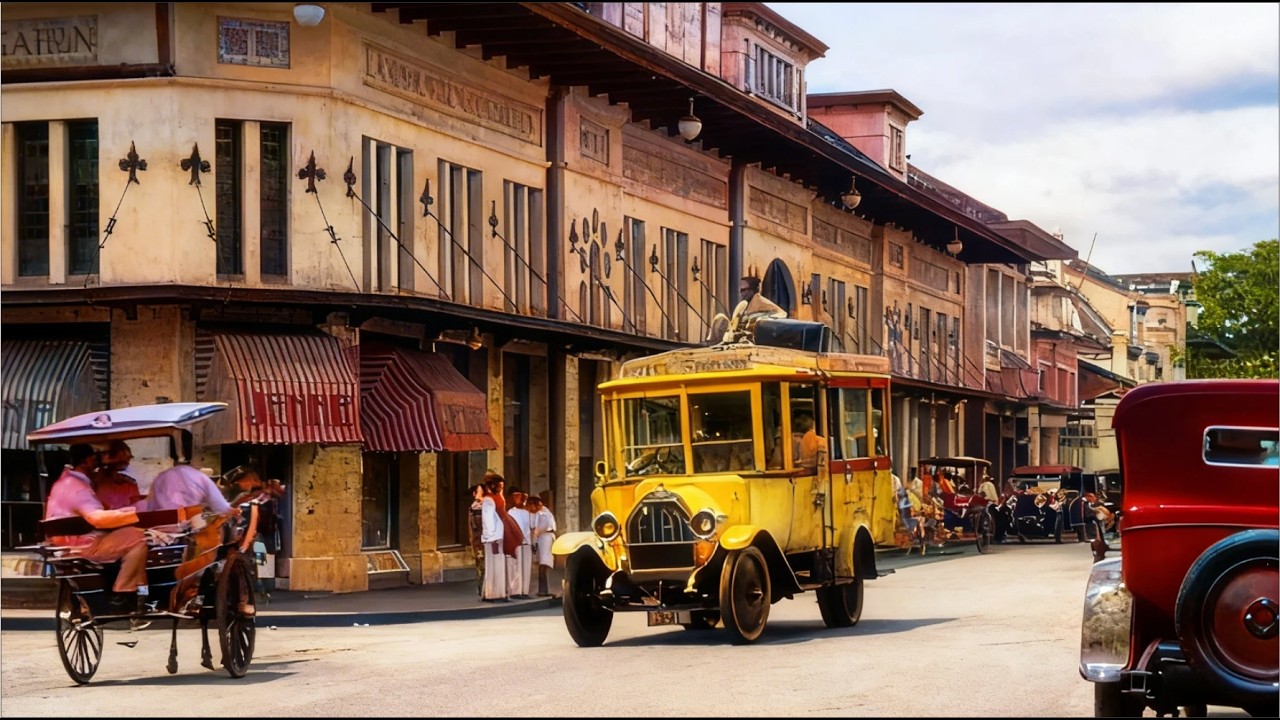 Cantiknya Bandung di Tahun 1927 | Arsip Langka yang Dihidupkan Kembali [4K]