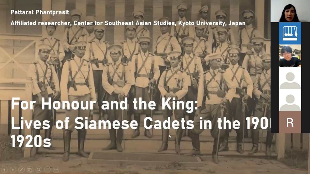 For Honour and the King: Siamese Cadets’ Lives and Roles in the 1910s-1920s