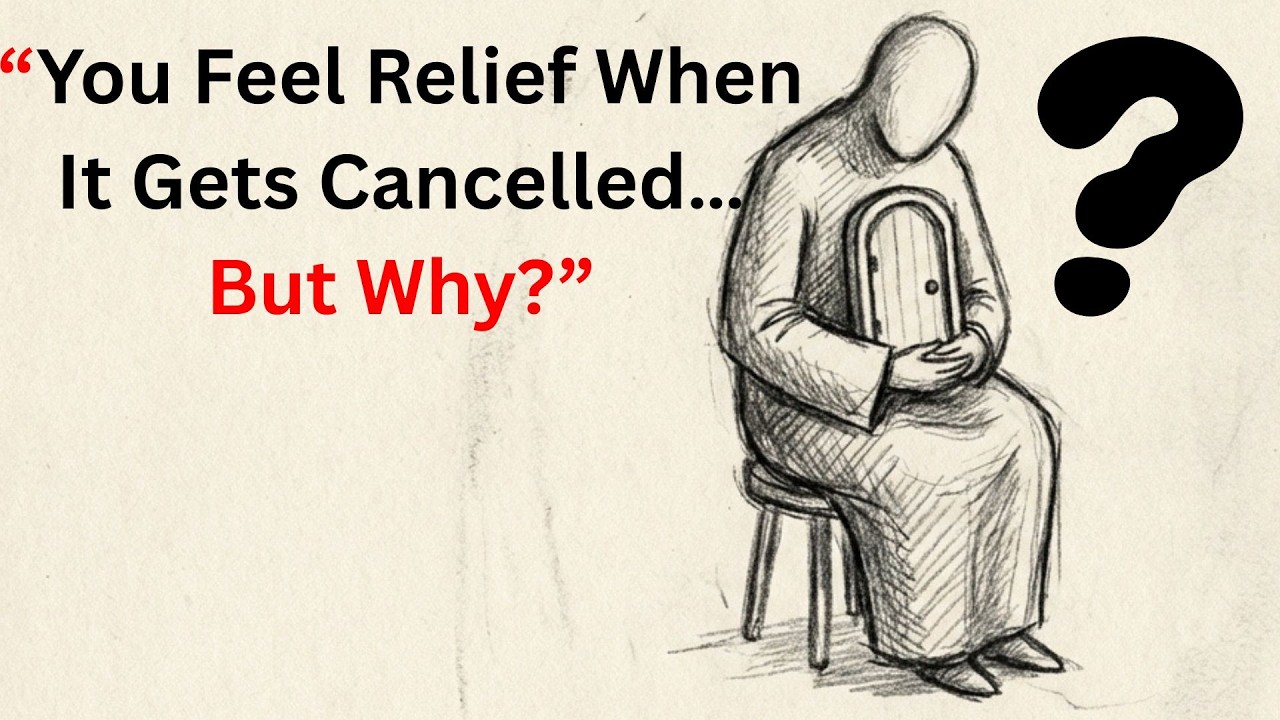 Why You Secretly Hope Plans Get Cancelled