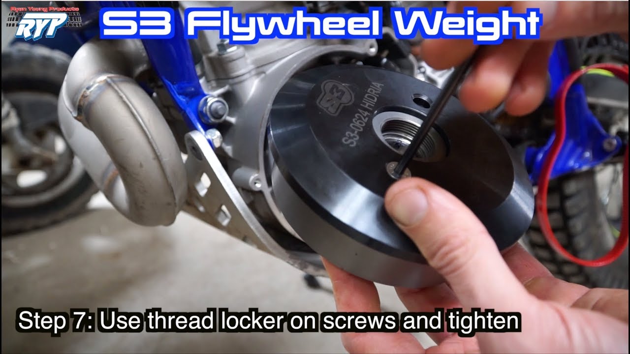 RYProduct Install: S3 Flywheel Weight