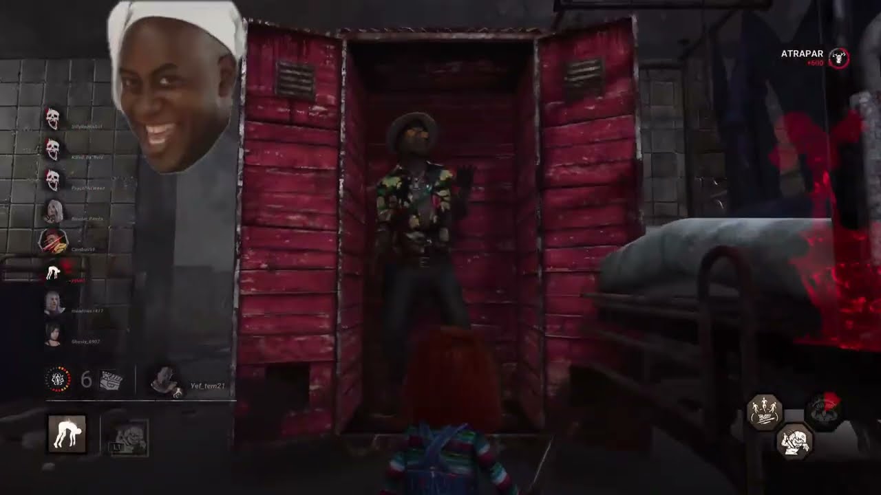🔪 CHUCKY en modo 2v8 – ¡Los agarro de los calzones mientras reparan! 😂 | Dead by Daylight