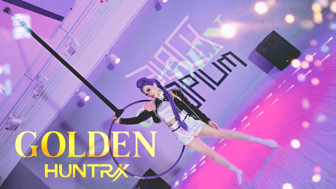 Golden - Huntr/x (Kpop Demon Hunters 獵魔女團) - Aerial Hoop Dance