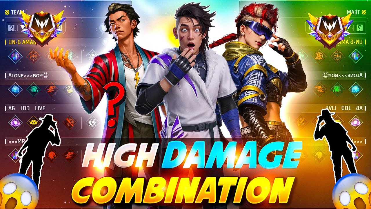 NEW 🆕 HIGH DAMAGE 2026 COMBO 💀😱 |  best character skill for cs rank | Cs rank best character skill