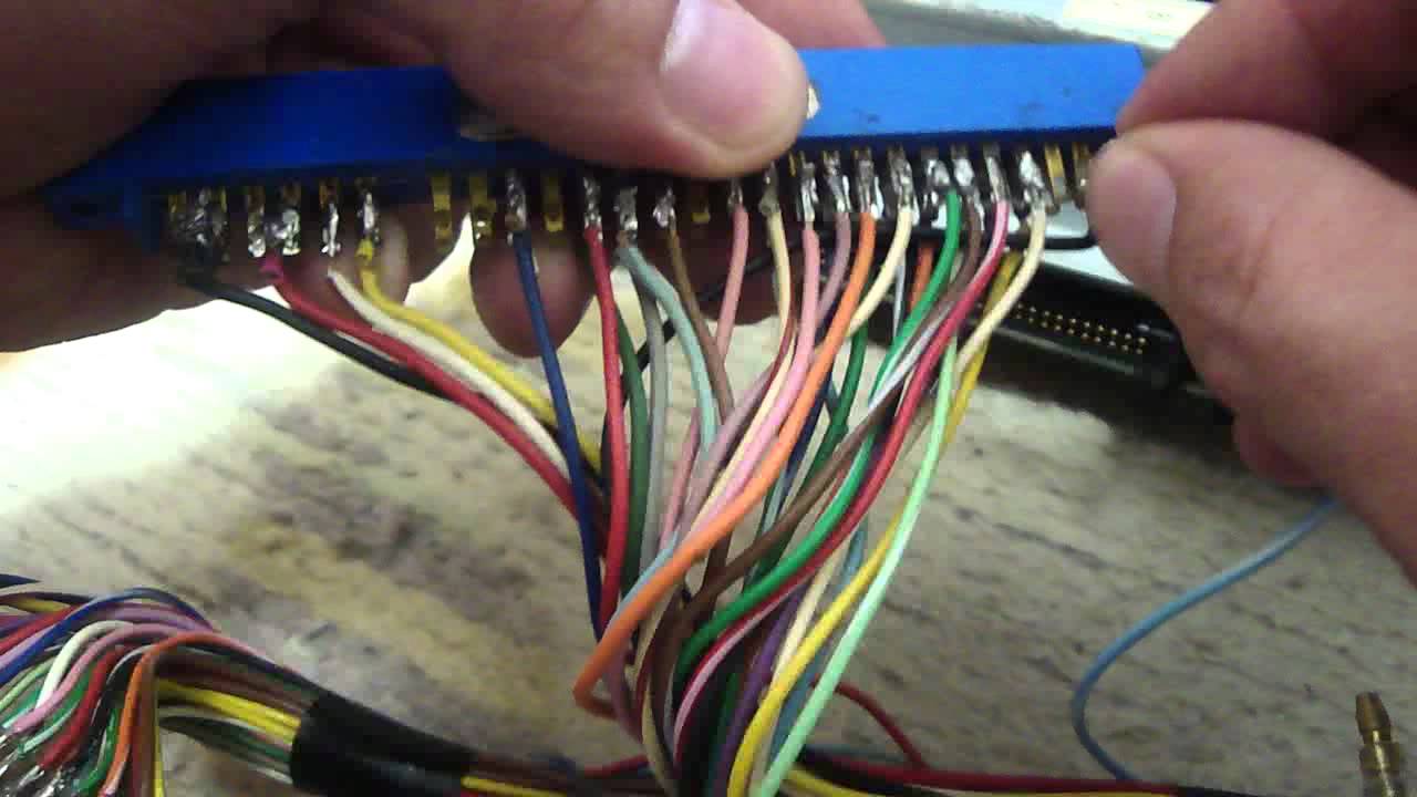 How To Convert A JAMMA Harness To Work With A Neo Geo 2,4,6 Slot MVS Arcade Board