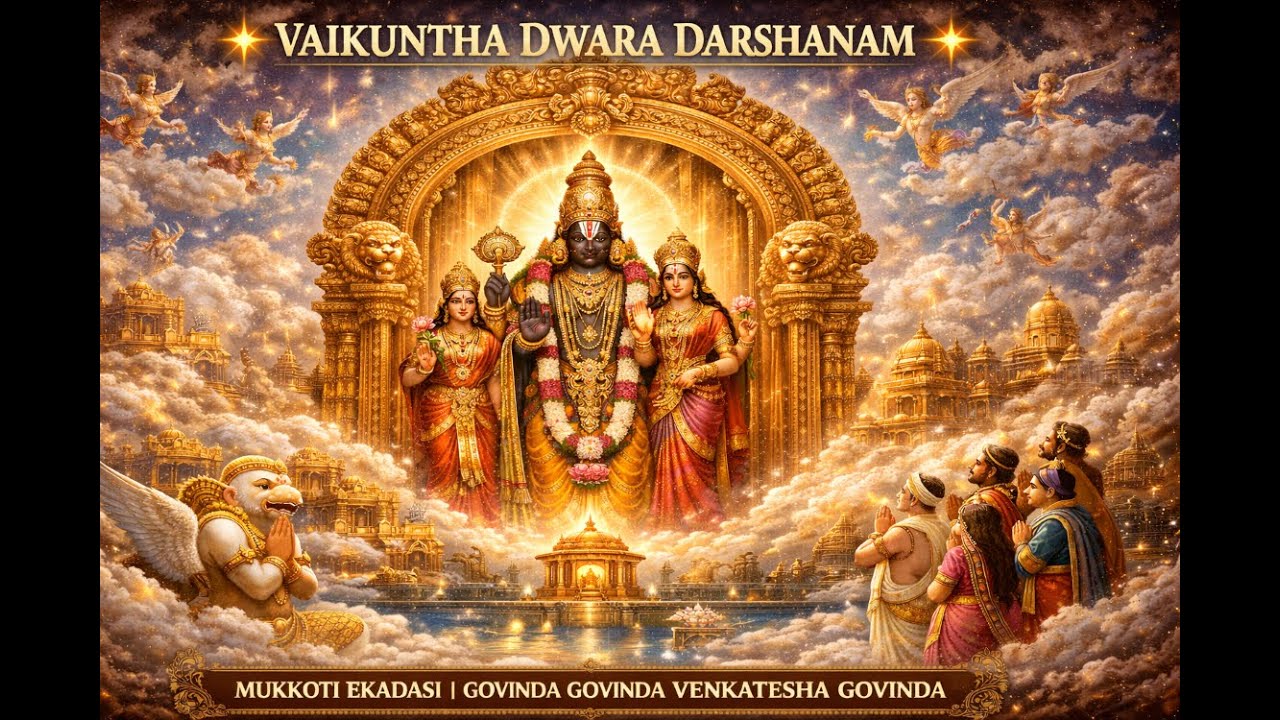 Mukkoti Ekadasi,Vaikuntha Dwara Darshanam, Govinda 🕉️. ము క్కోటి ఏకాదశి వైకుంఠ ద్వార దర్శనం | Song.