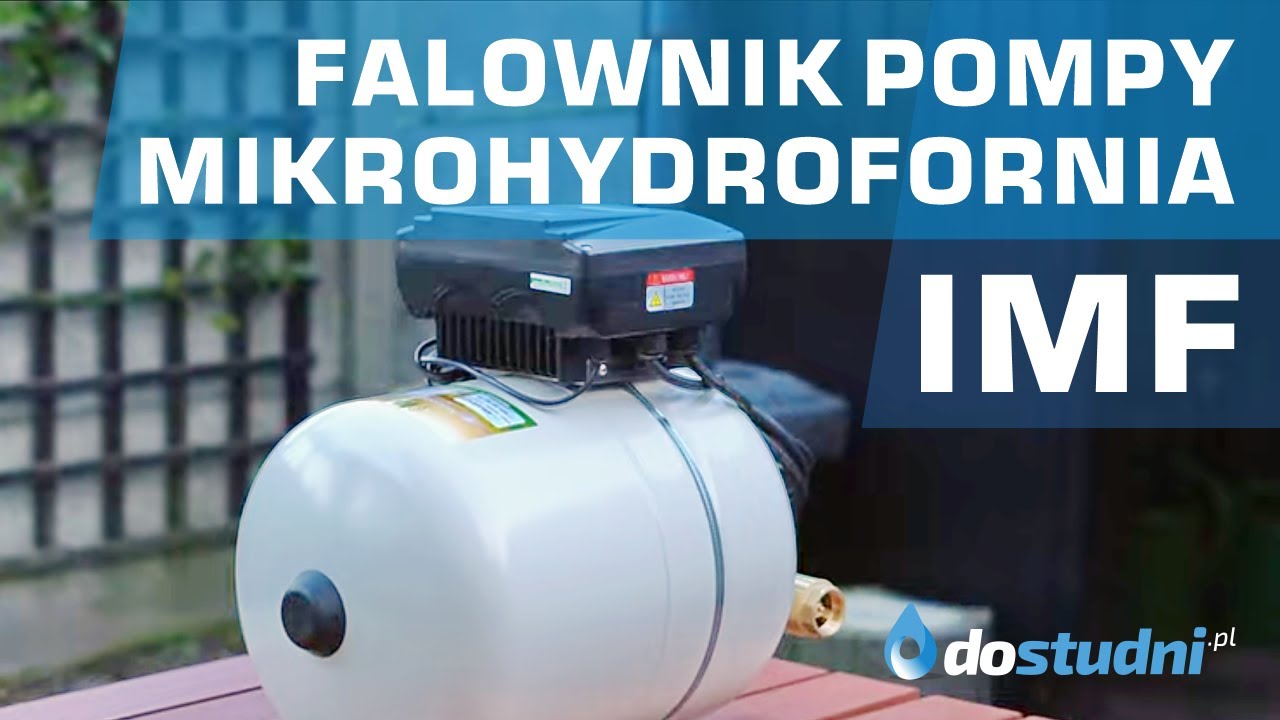 Mikrohydrofornia IMF - falownik zamiast hydroforu