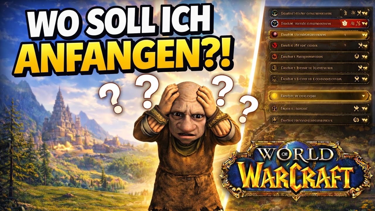 Der ULTIMATIVE Anfänger-Guide für World of Warcraft (2026) – Perfekt für Einsteiger 🔥
