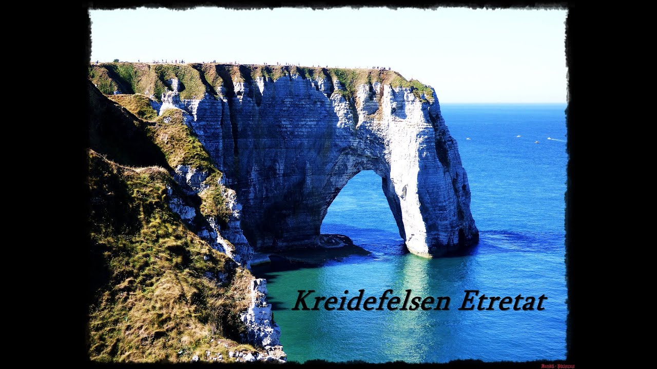 Kreidefelsen von Etretat, Normandie, France