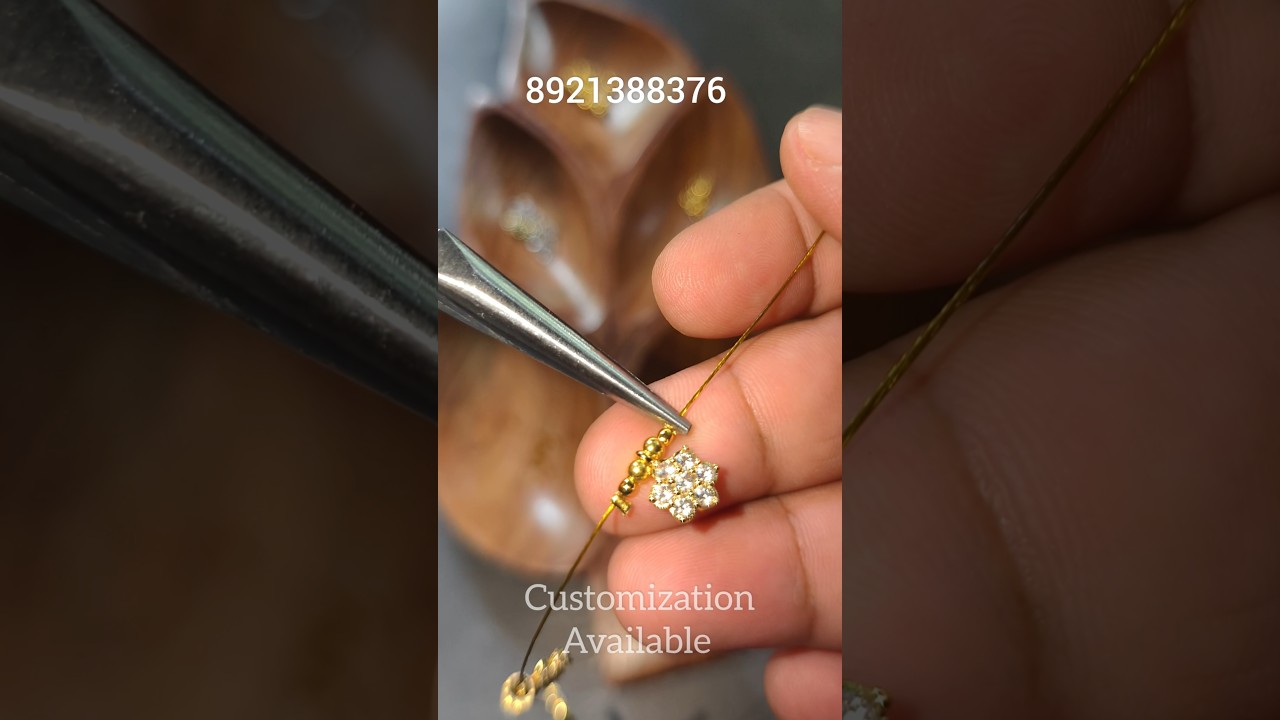 Invisible chain making at home/#trending chain🌸❤️