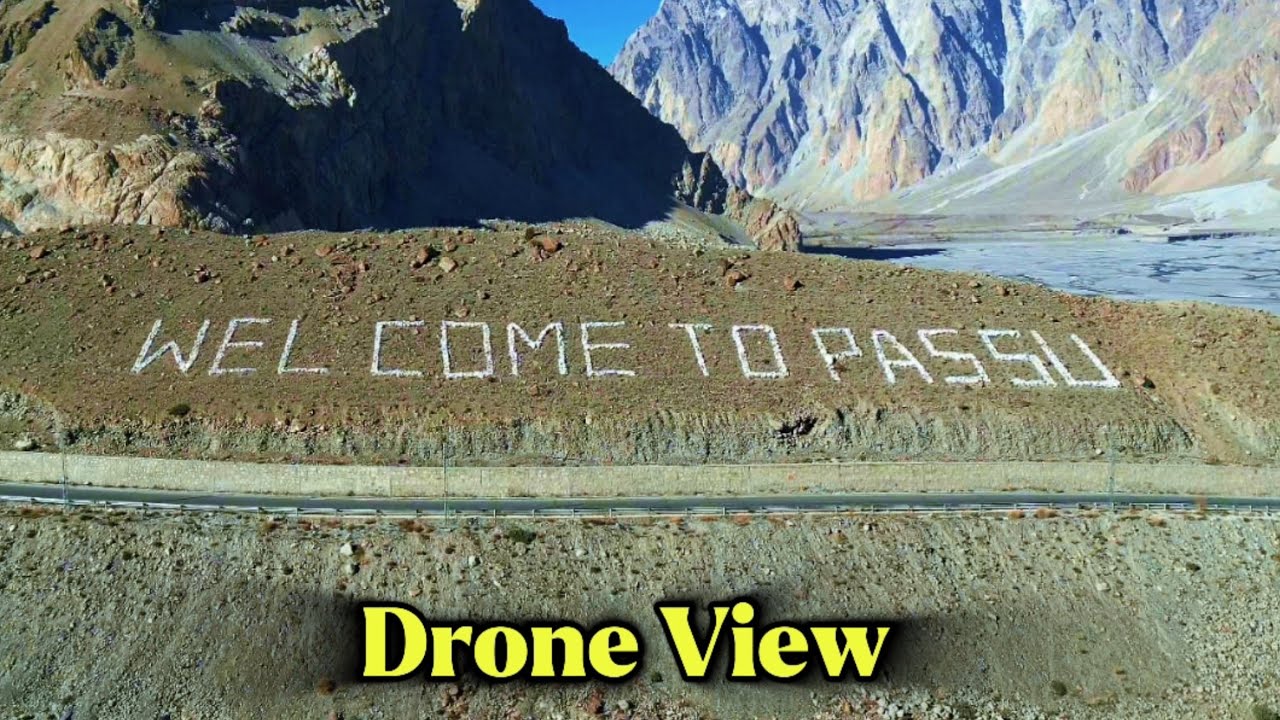 Passu Cones Drone View | Hunza Beauty | Mera Pakistan