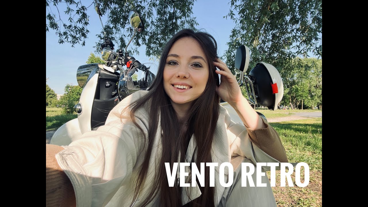 мой ПЕРВЫЙ скутер Vento Retro