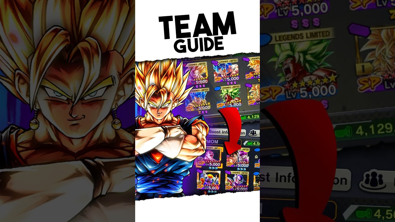 HOW TO CREATE THE BEST TEAM SET UP FOR EVERY TAG!! ( GUIDE ) | Dragon Ball Legends #dblegends