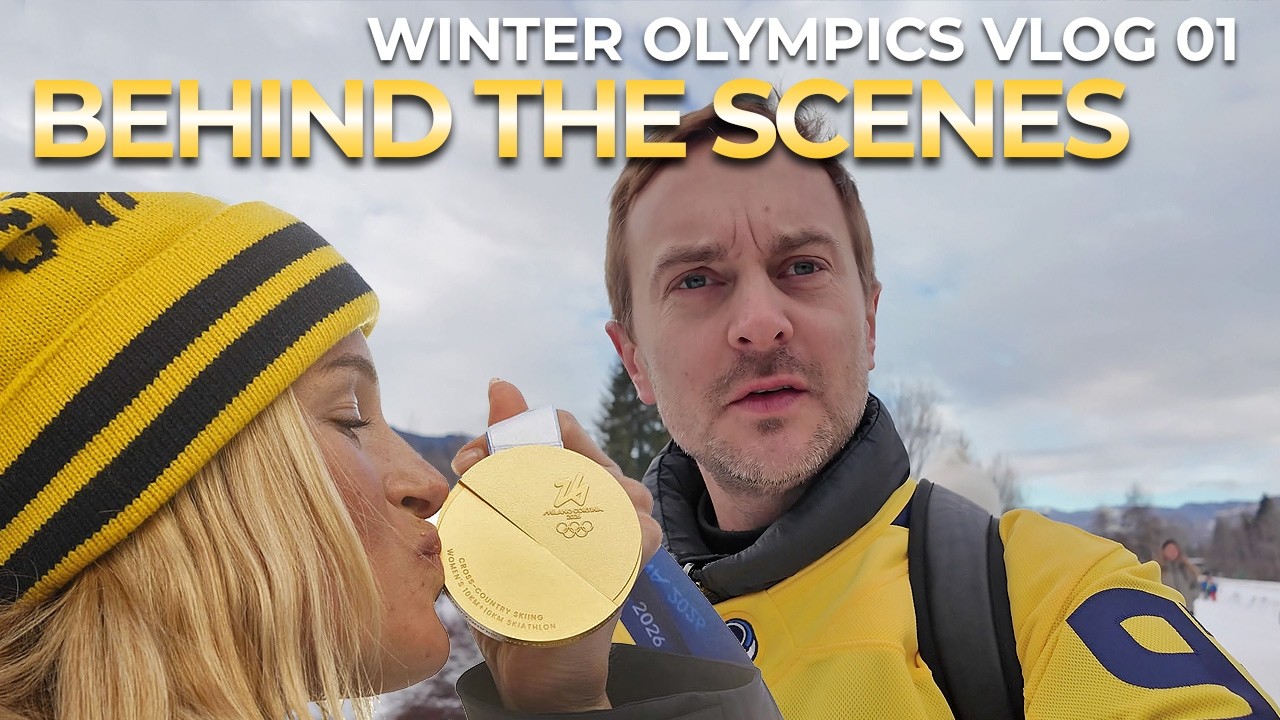 FIRST GOLD MEDAL - BEHIND THE SCENES - Olympics Day 1 - Vlog