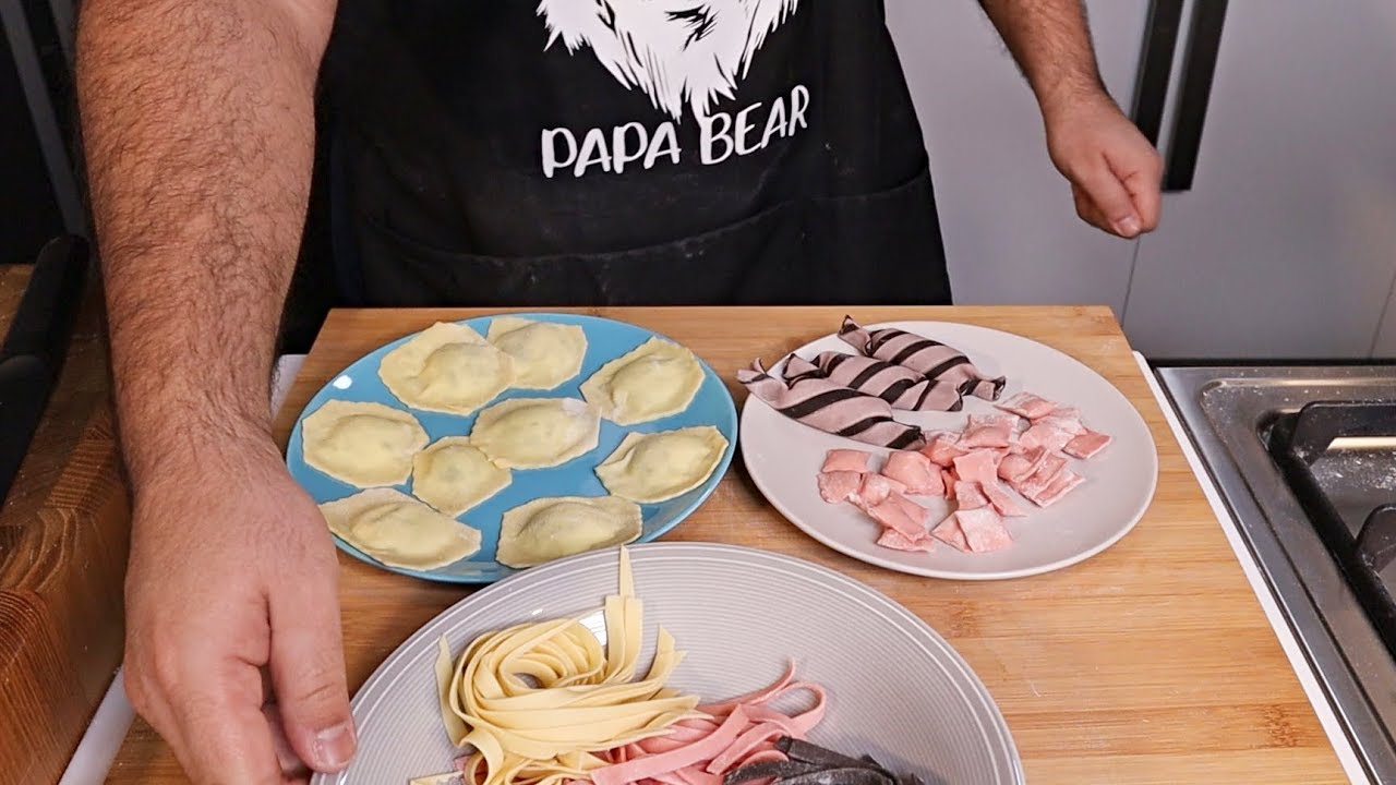 Smmari - طريقة تحضير وتلوين عجينة الباستا بالألوان الطبيعية | شيف سالم