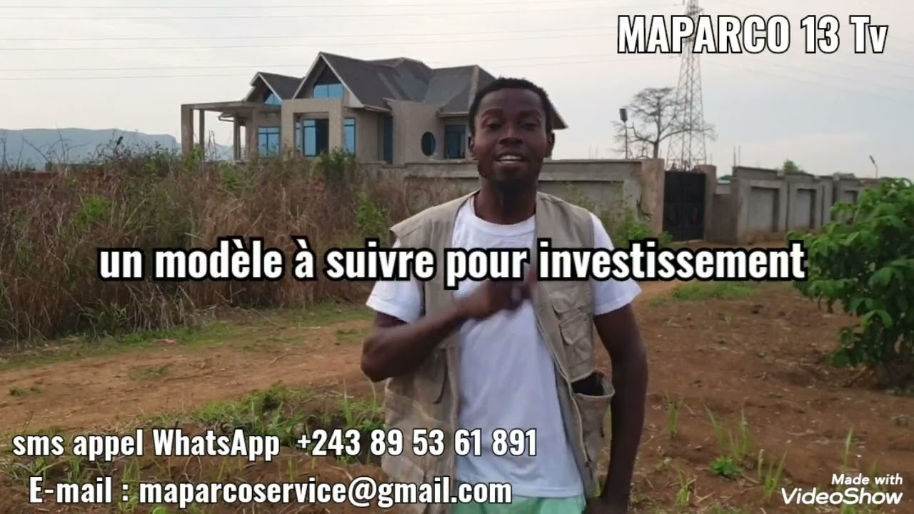 acheter la parcelle &agrave; Kimpese avec TRAGECO