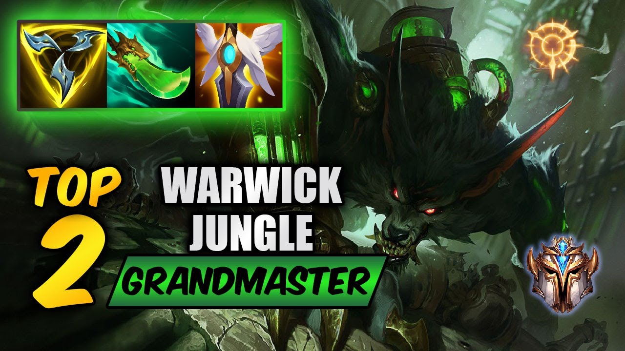 Wild Rift Warwick top 2 jungle - S15 rank game + build