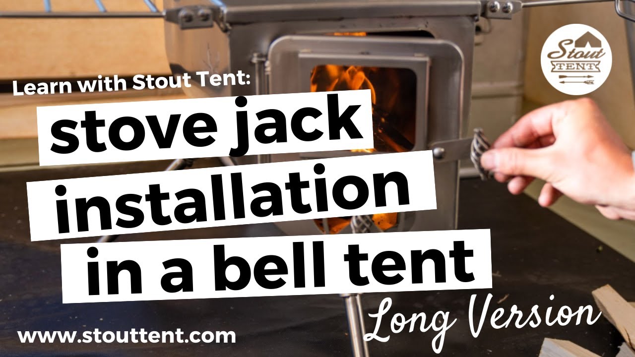 Stove Jack Installation in Stout Tent