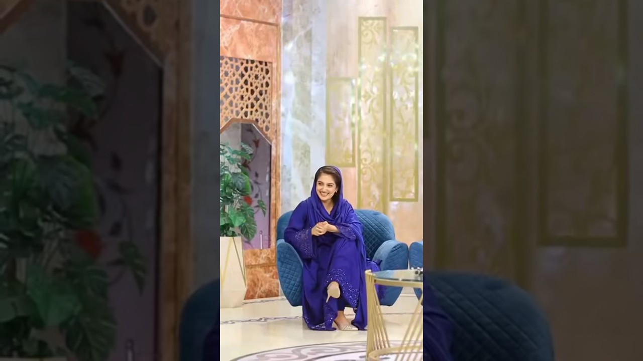 Hiba Bukhari's participation in Ramadan transmission#shortvideos#duet#motivation#viralvideos#instag