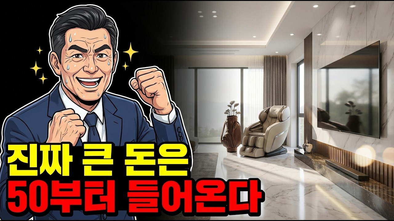 왜 부자들은 약속이나 한 듯 50세 이후에 진짜 돈을 벌까?