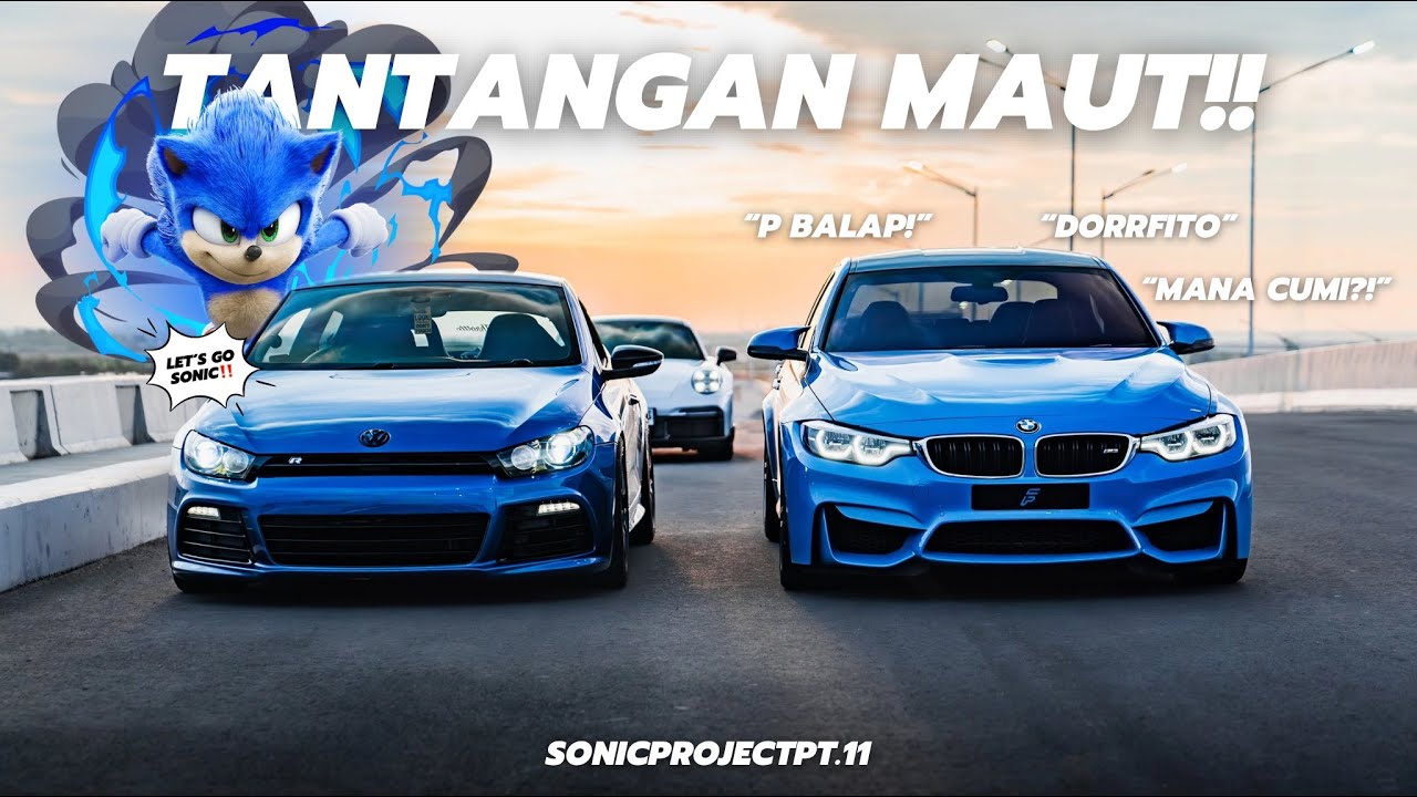 Sonic Upgrade Air Intake!! Langsung Ditantang BMW M3 Cumi Killer ☠️‼️ | SonicProjectEp.11