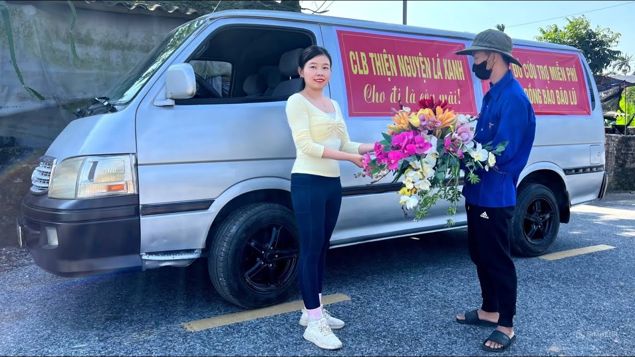 Genius Girl Challenge: COMPLETELY RESTORED an old Toyota and donated it to the flood relief team 🙏🚐🚐
