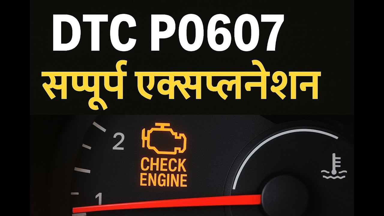DTC P0607 Kiya Hai | Control Module Performance Error | Car Check Engine Light | Explained In Hindi