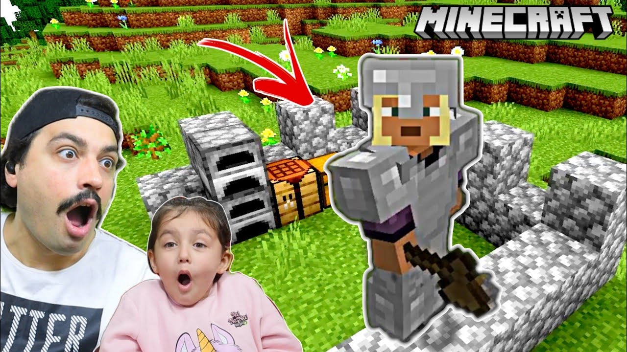 SONUNDA FULL SET DEMİR ZIRHI OLDUK 😄 MİNECRAFT HARDCORE 4.BÖLÜM