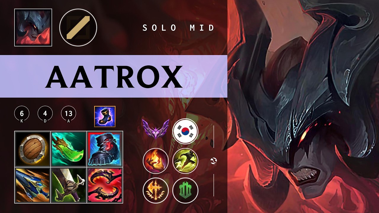 Aatrox Mid vs Twisted Fate - KR Master Patch 26.04