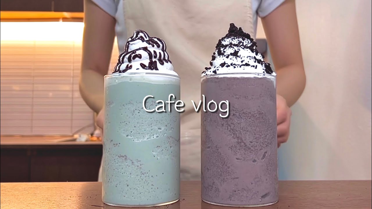 [sub] 🧊😋먹고 싶은 거 마음껏 만들어 먹는 카페 사장😋🧊 / 카페 브이로그 / 개인카페 브이로그 / cafe vlog / asmr / no bgm